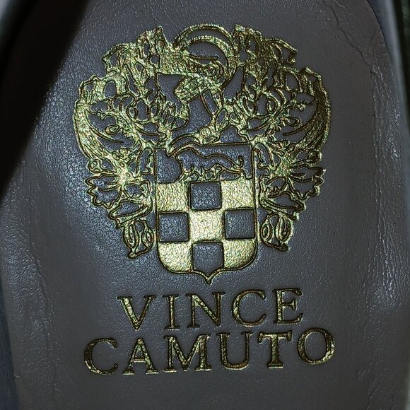 VINCE CAMUTO ELVIN NAPPA OLIVE GREEN LEATHER ANKLE BOOTIE HIGH HEEL SIZE 9.5 - Picture 3 of 7